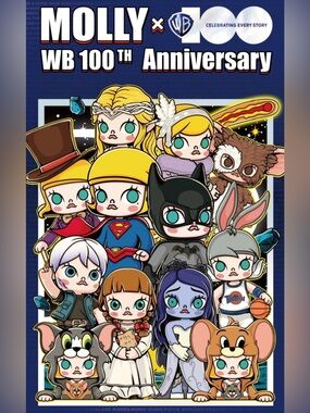 [Secret Included] Sealed Case• MOLLY × Warner Bros. 100th Anniversary. 2023